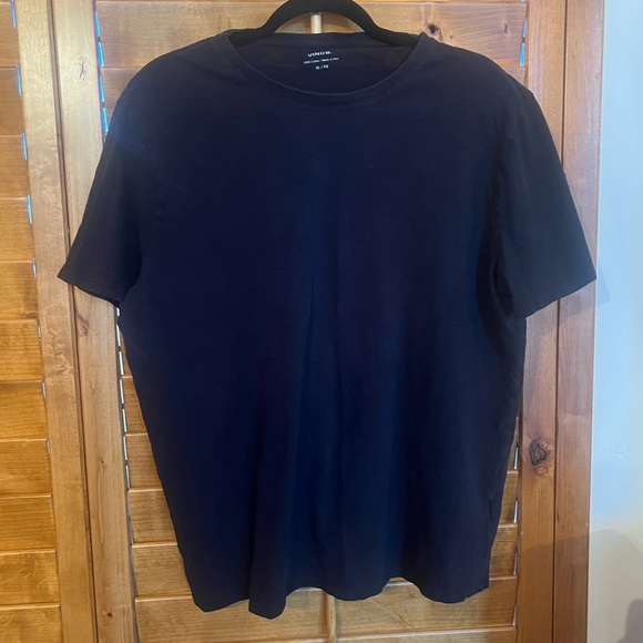 Vince Men’s Short Sleeve Slub Crewneck T-Shirt Sz XL - Picture 4 of 6